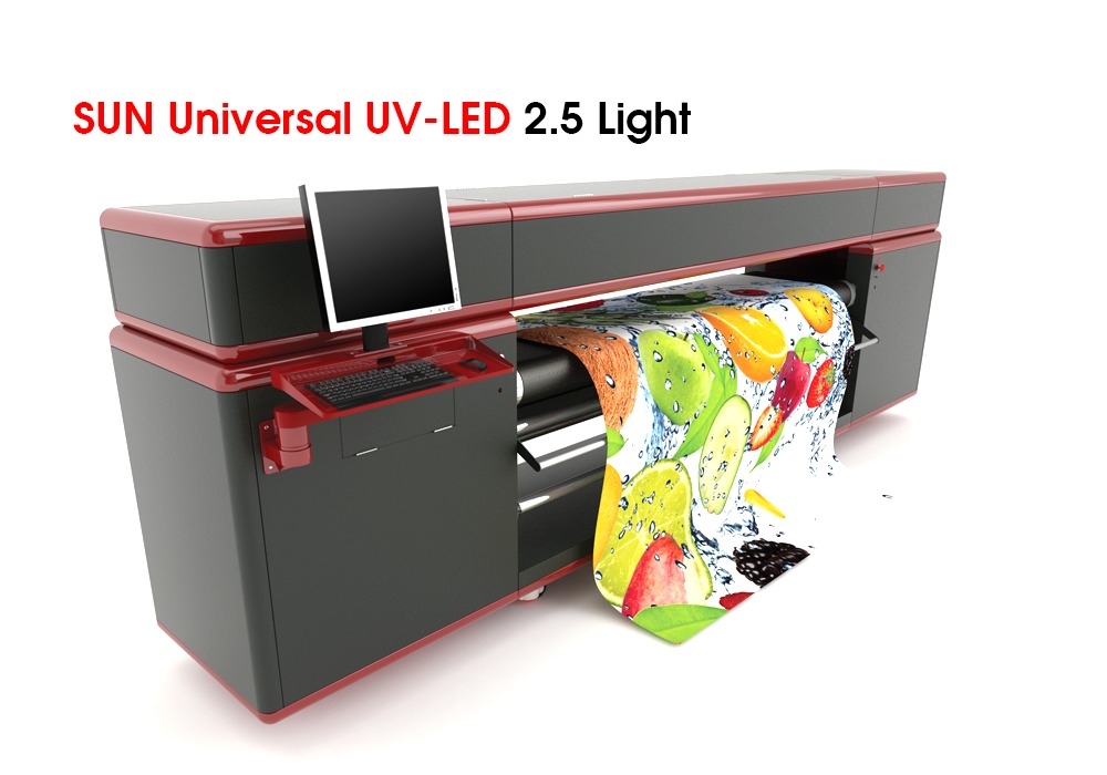 Широкоформатный УФ принтер SUN Universal UV-LED 2.5 Light