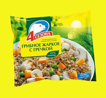 Грибное жаркое с гречкой