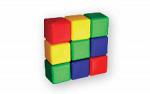 Набор ’Цветные кубики’ 9 элементов