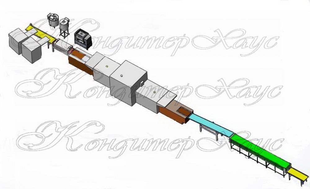 Линия производства сушек