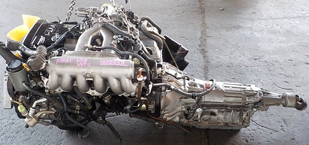 Двигатель в сборе с КПП, Toyota 1JZ-GE AT VVT-i коса+комп