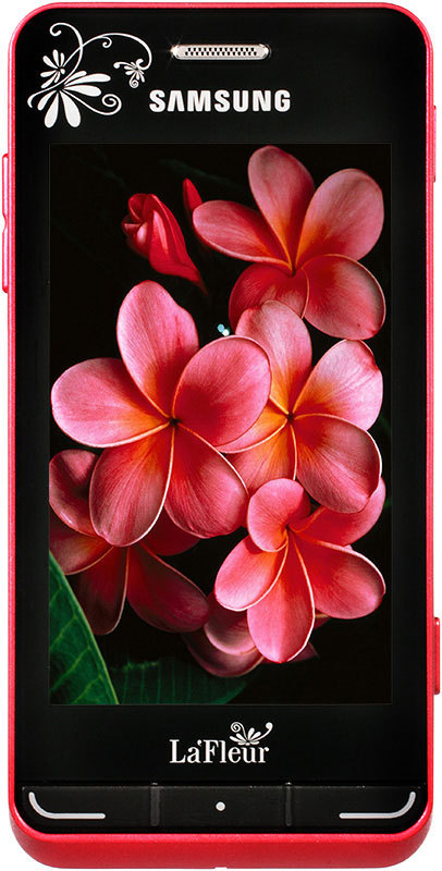 Сотовый телефон Samsung S7230 Wave Red