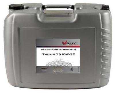 Raido Thur HD5 10W-30 Моторное масло для грузовых автомобилей