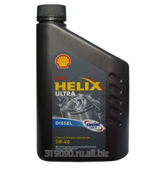 Полностью синтетические моторные масла Shell Helix Ultra Diesel 5W-40