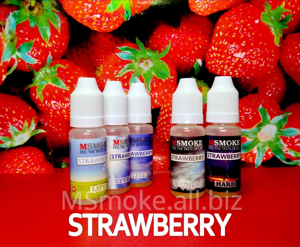 Жидкость для электронных сигарет MSmoke STRAWBERRY