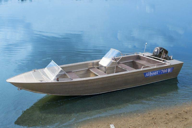 Лодка алюминиевая - катер AlBoat 700