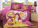 Disney  - велюровый  постельный набор для настоящей принцессы!