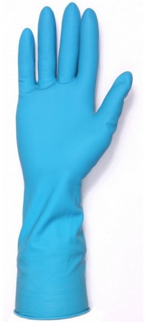 Перчатки хозяйственные латексные (dermagrip перчатки HR)