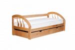 Кровать деревянная буковая серия Брандо 900 с ящиками