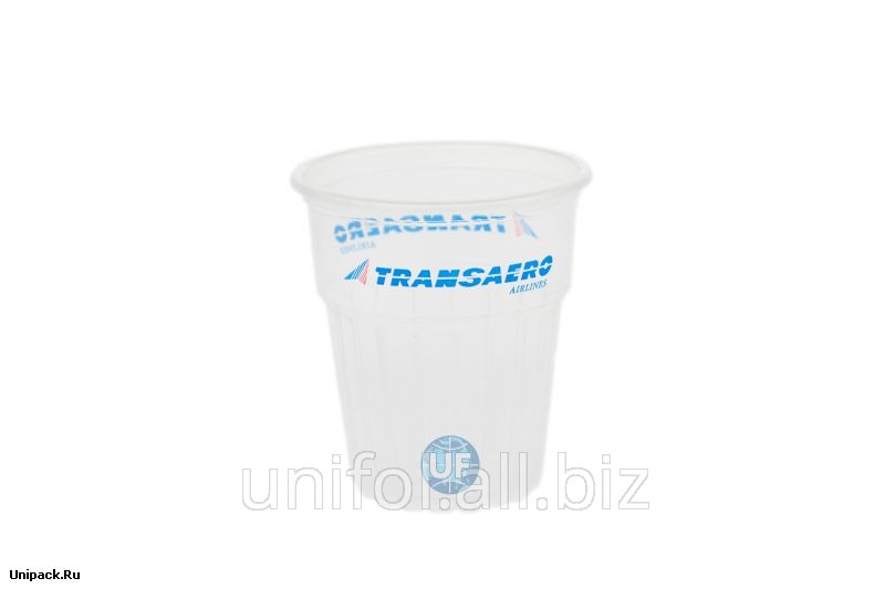 Полипропиленовый стакан для Трансаэро
