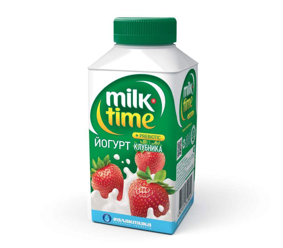 Йогурт с клубникой MilkTime