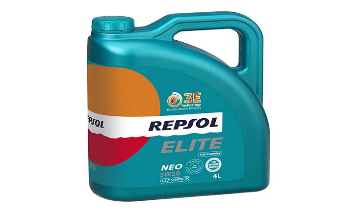 Полностью синтетическое моторное масло Repsol Elite Neo 5W20