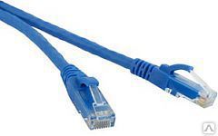 Патч-корд UTP, Cat.6, 0.5 м,синий Hyperline PC-LPM-UTP-RJ45-RJ45-C6-0.5M-BL