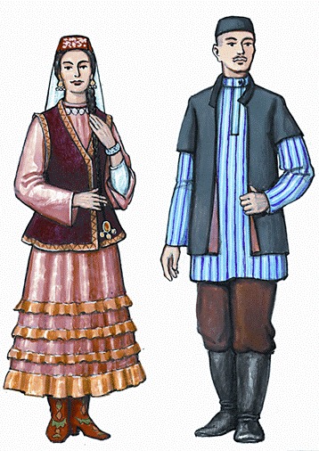 Национальный татарский костюм