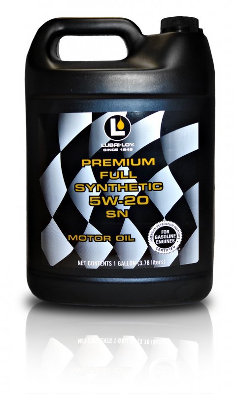 Полностью синтетическое моторное масло Lubri-Loy Premium Full Synthetic 5w20, API SN, ILSAC GF-5