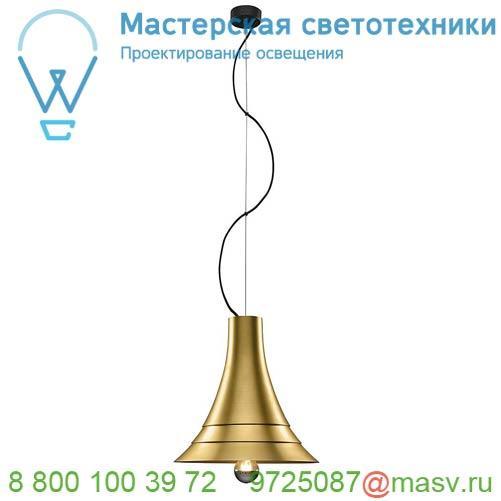 1000439 SLV BATO 35 E27 PD светильник подвесной для лампы E27 60Вт макс., латунь