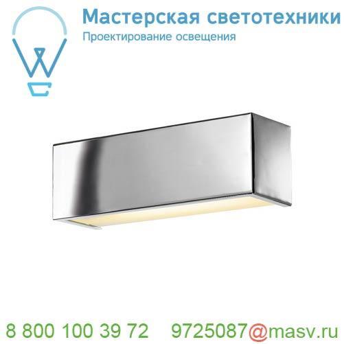 155222 SLV CHROMBO LED светильник настенный 9.7Вт с LED 3000К, 480лм, хром