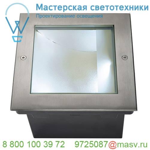 229381 SLV DASAR® 255 SQUARE светильник встраиваемый IP67 34Вт c LED 4000К, 1620лм, сталь