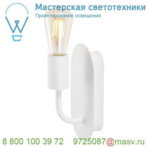 1002147 SLV FITU WL светильник настенный для лампы E27 60Вт макс., белый