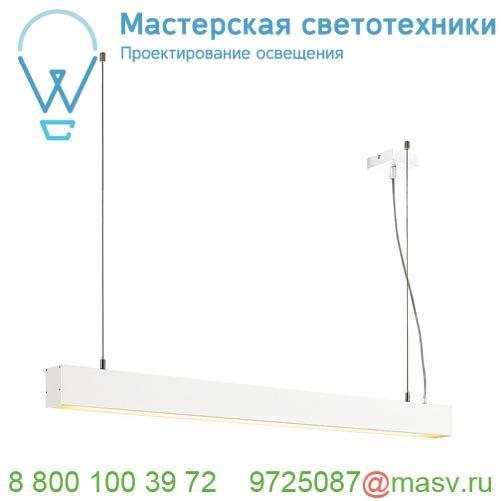 210001 SLV GLENOS PD-1 светильник подвесной с LED 52Вт, 3000К, 2470лм, белый