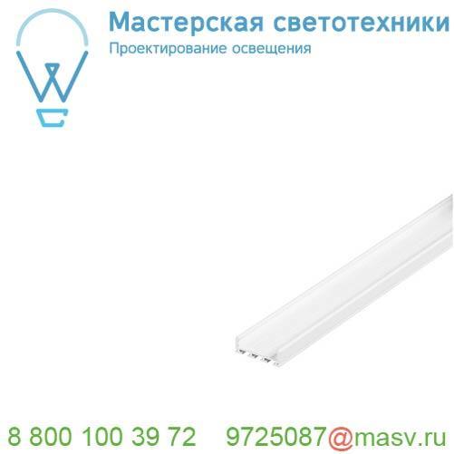 213701 SLV GLENOS Pro-2609 100 профиль накладной, без экрана, 1 м, белый