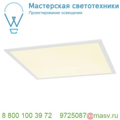 1001444 SLV I-VIDUAL PANEL 60x60 светильник встраиваемый 1000мА 34Вт с LED 4000К, 3700лм, UGR