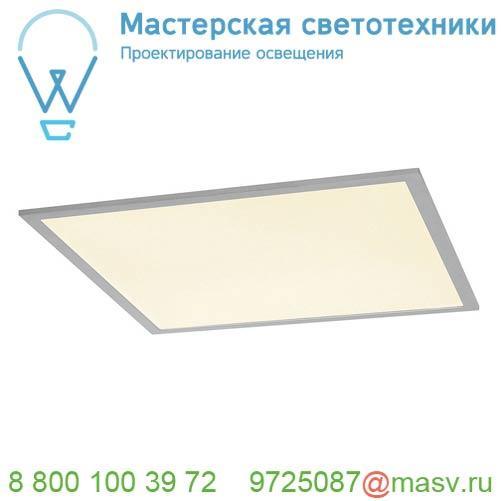 158833 SLV I-VIDUAL LED PANEL 62x62 свет-к встраив., прочная рама, с LED 35Вт, 3000К, 3450лм, без