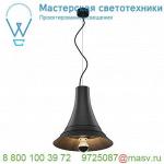 1000434 SLV BATO 35 E27 PD светильник подвесной для лампы E27 60Вт макс., черный