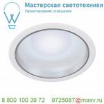 160471 SLV LED DOWNLIGHT 23 светильник встраиваемый с 36 SMD LED 18Вт (20Вт), 4000К, 1700лм, 100°