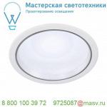 160591 SLV LED DOWNLIGHT 23 светильник встраиваемый 1000-1050мА с LED 33Вт, 4000К, 3700лм, 100°