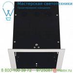 115104 SLV AIXLIGHT® PRO, 1 FRAME корпус с рамкой для 1-го светильникa MODULE, серебристый / черный