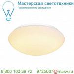 1002021 SLV LIPSY 35 DOME светильник накладной IP44 18Вт с LED 3000К/4000K, 1850лм/2050лм, белый