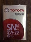 Toyota Motor Oil SN/CF/GF-5 5W30 4л 08880-10705