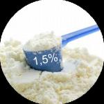 Сухое обезжиренное молоко 1,5 % ГОСТ/ТУ