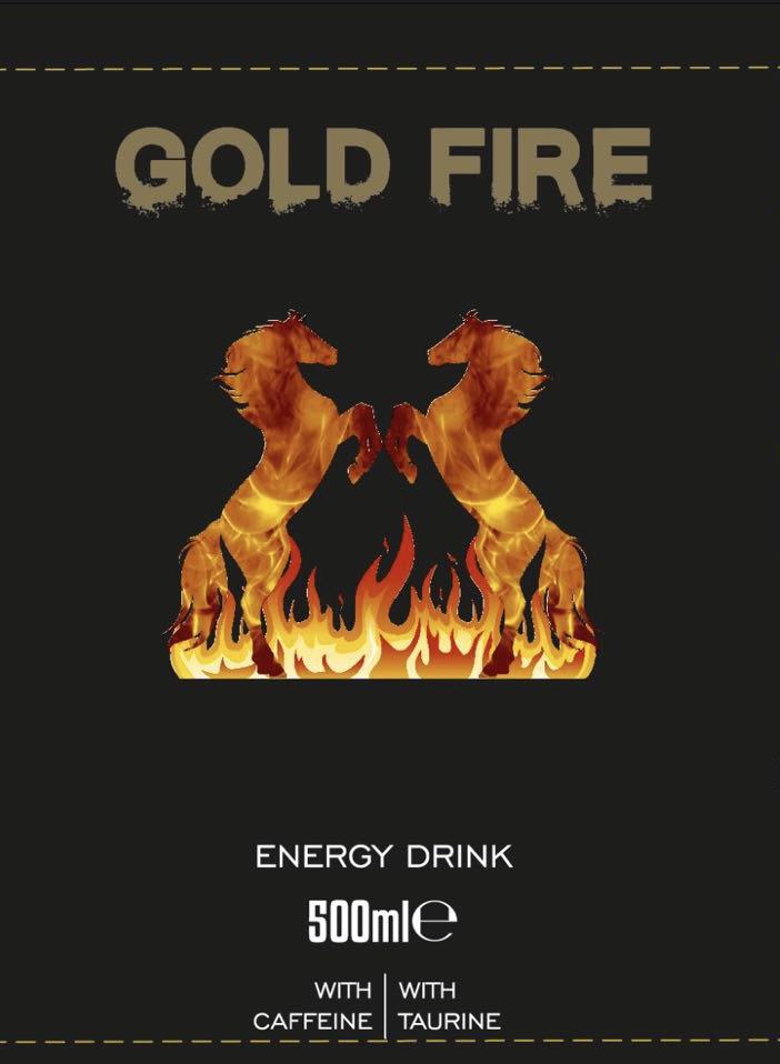 Энергетический напиток Gold Fire