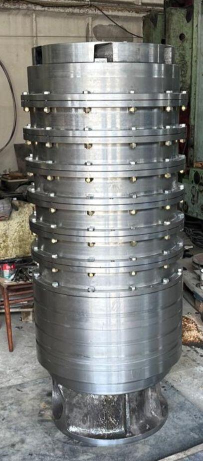 Рабочее колесо двухкорпусного насоса SULZER вал внутренний корпус