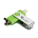 OTG Флешка Квебек 3 в 1 (USB + micro USB + Type-C)