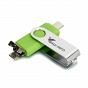 OTG Флешка Квебек 3 в 1 (USB + micro USB + Type-C)