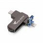 Флешка Ultra 3 в 1 (USB + micro USB + Type-C)