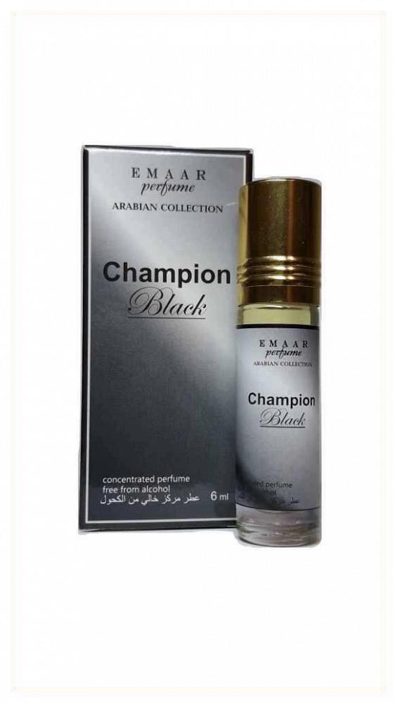 Масляные духи парфюмерия оптом Champion Black Emaar 6 мл