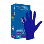 Перчатки нитриловые Safe&Care AN 32-23 синие (100 пар/уп)