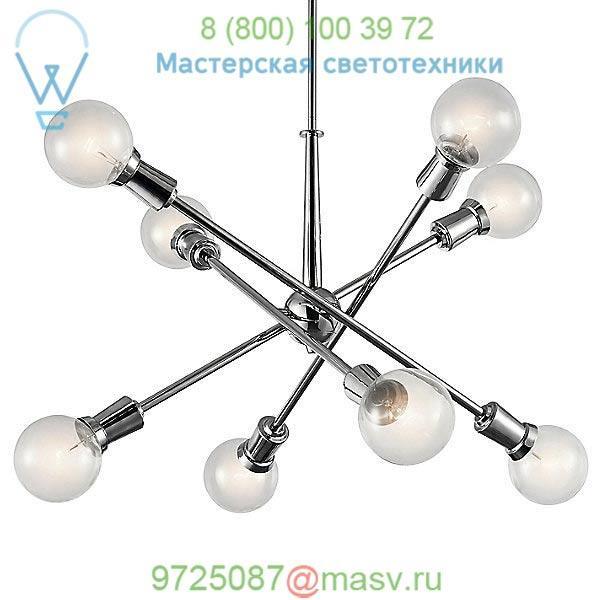 Armstrong 10 Light Chandelier Kichler 43118NBR, светильник