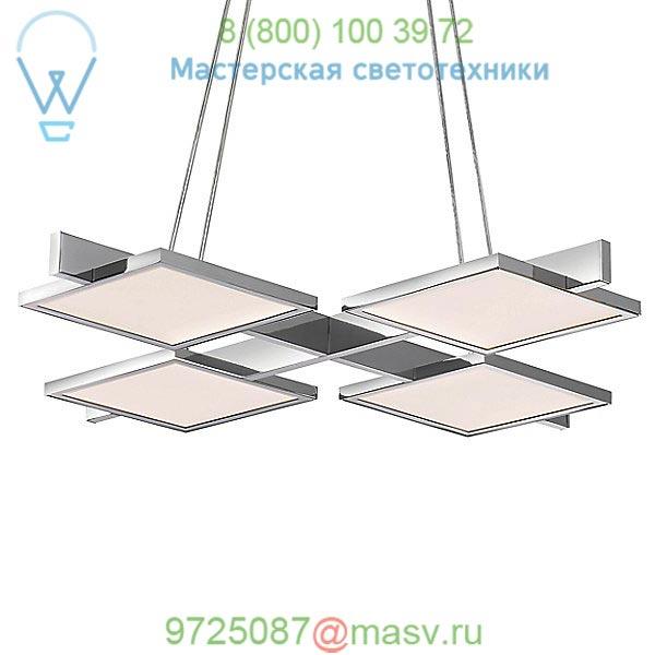 SONNEMAN Lighting Panels 4 Light Square LED Pendant Light, светильник