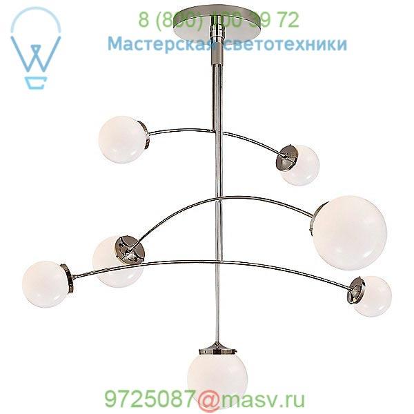 Prescott 7-Light Mobile Chandelier Visual Comfort KS 5404PN-CG, светильник