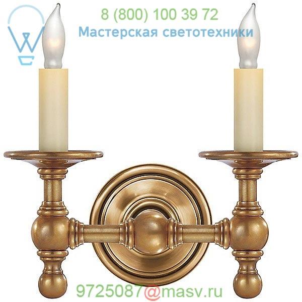 Classic Double Wall Sconce SL 2816AN Visual Comfort, настенный светильник бра