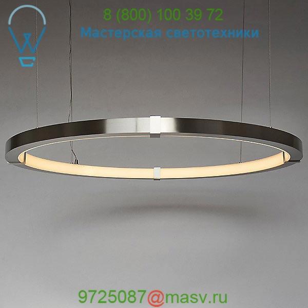 Ridgely Studio AU-SM-PE-BBR-XLRG Aura Slim Pendant Light, светильник