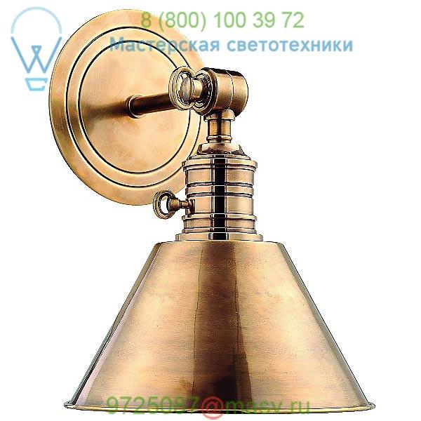 Garden City Wall Sconce (Aged Brass) - OPEN BOX RETURN Hudson Valley Lighting OB-8321-AGB, опенбокс