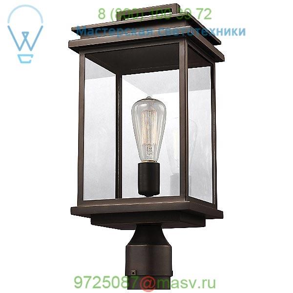 Glenview Outdoor Post Light Feiss OL13607ANBZ, светильник для садовых дорожек