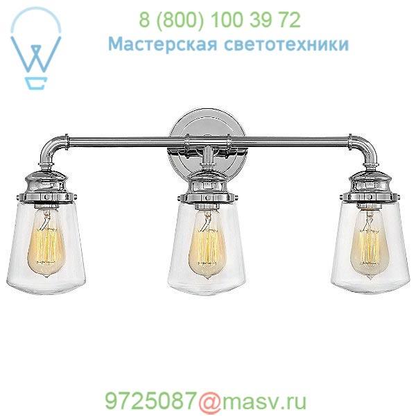 Fritz Vanity Light Hinkley Lighting 5032BN, светильник для ванной