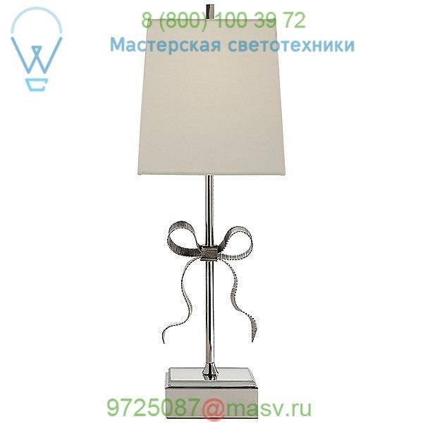 Visual Comfort KS 3111PN-L Ellery Gros-Grain Bow Table Lamp, настольная лампа